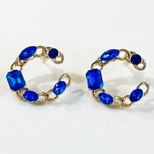 Chain Link Stud Earrings